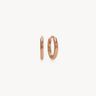 Hoop Earrings - Mini Rose Gold
