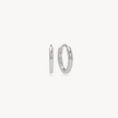Hoop Earrings - Mini Silver
