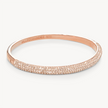 Sparkle Cuff Bracelet Rose Gold