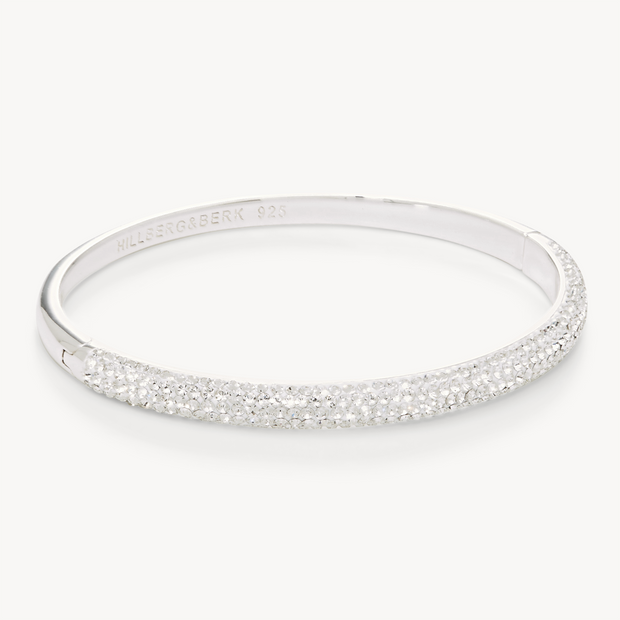 Sparkle Cuff Bracelet Silver