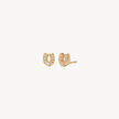 Mini Horseshoe Stud Earrings