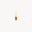 Birthstone Baguette Charm January