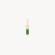 Birthstone Baguette Charm May