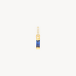 Birthstone Baguette Charm September
