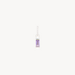 Birthstone Baguette Charm February