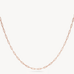 Essential Clip Chain Necklace Rose Gold