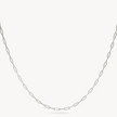 Essential Clip Chain Necklace Silver