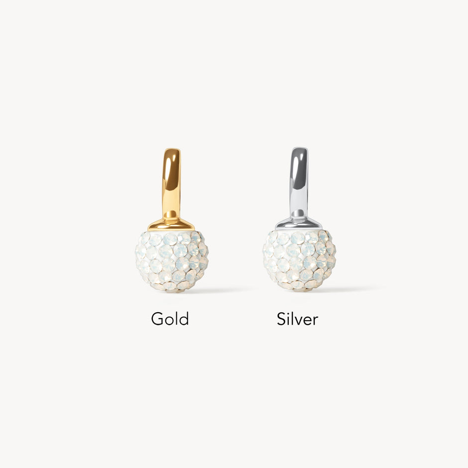 October Mini Birthstone Sparkle Ball™ Charm