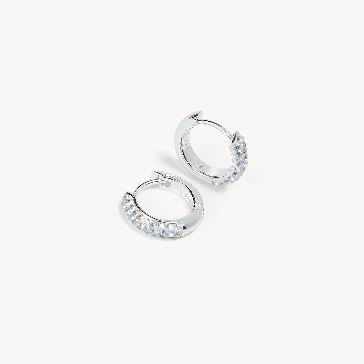 April Birthstone Always On Hoop Earrings