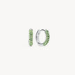 August Birthstone Always On Hoop Earrings