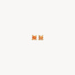 Bijou Stud Earrings Champagne