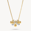Bubbly Mixed Metal Necklace