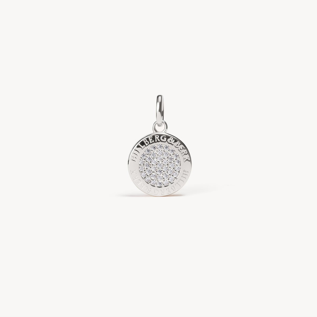 H&B Monogram Charm Silver
