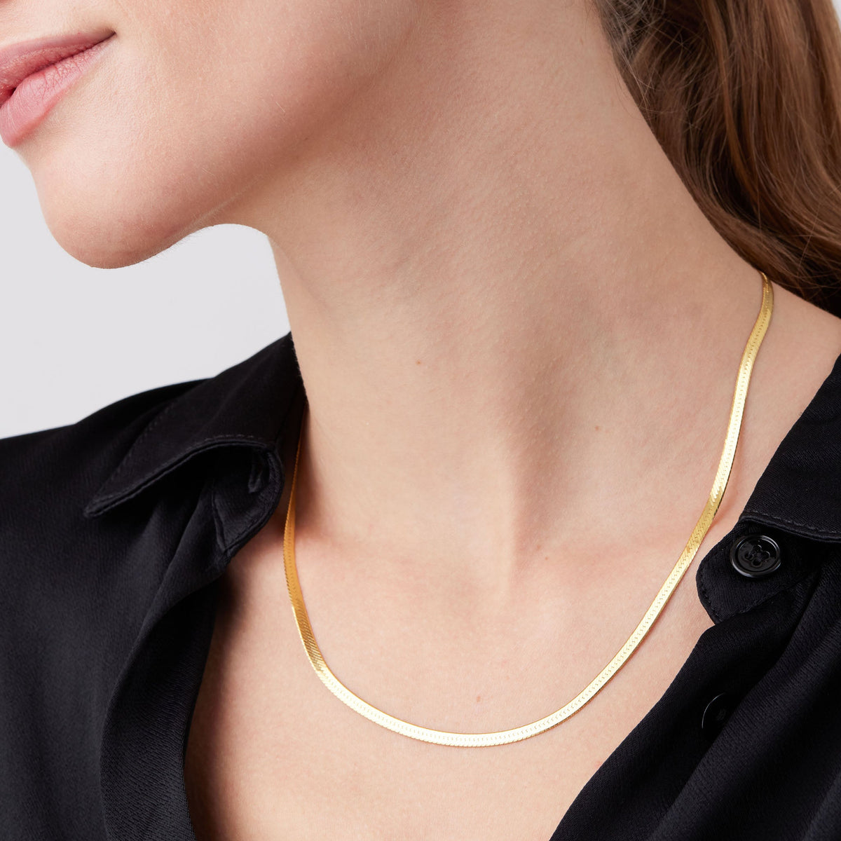 Thin Herringbone Chain
