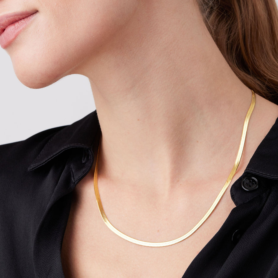 Thin Herringbone Chain