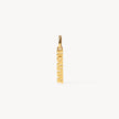 Gold HOWDY Charm