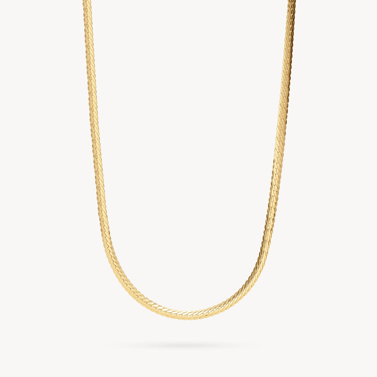 Intertwine Chain Necklace Gold