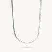 Intertwine Chain Necklace Silver