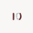 January Birthstone Always On Hoop Earrings