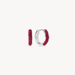 July Birthstone Always On Hoop Earrings