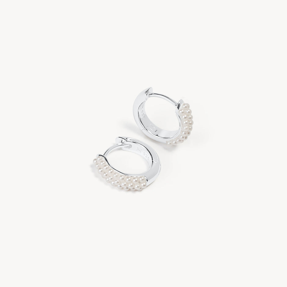 June Birthstone Always On Hoop Earrings