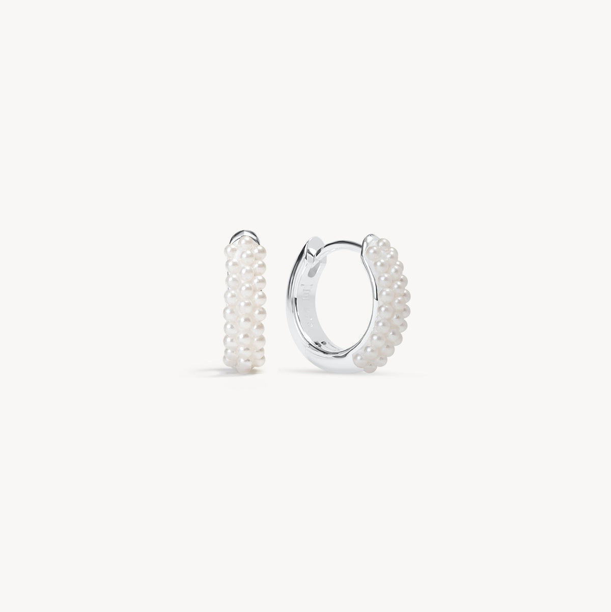 June Birthstone Always On Hoop Earrings