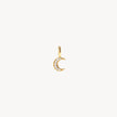 Lunar Pavé Charm Gold