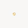 Rondelle Bead Charm Gold