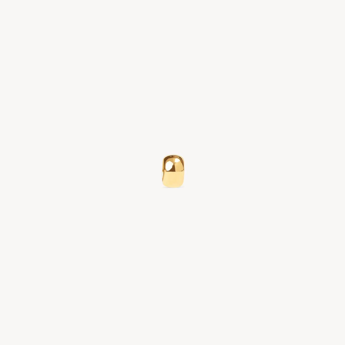 Rondelle Bead Charm Gold