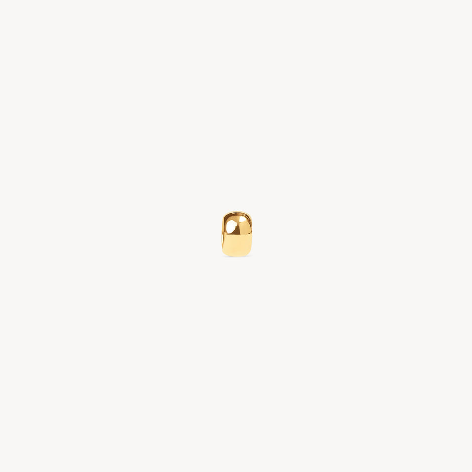 Rondelle Bead Charm Gold
