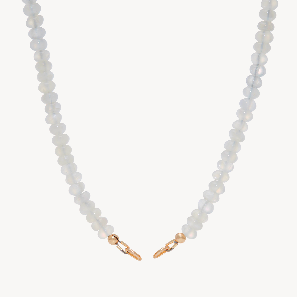 Rainbow Moonstone Charm Necklace Base