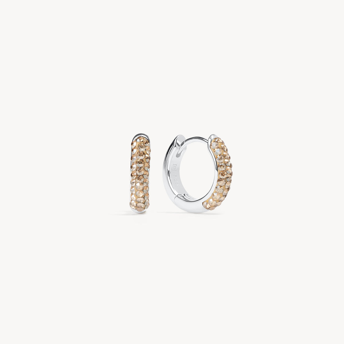 November Birthstone Always On Hoop Earrings