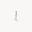 Silver Number Charm 4