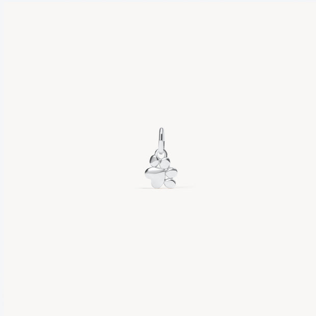 Silver Paw Print Charm
