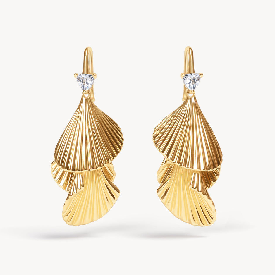Petal Drop Earrings