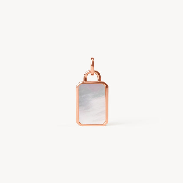 Rhodocrosite Tag Charm