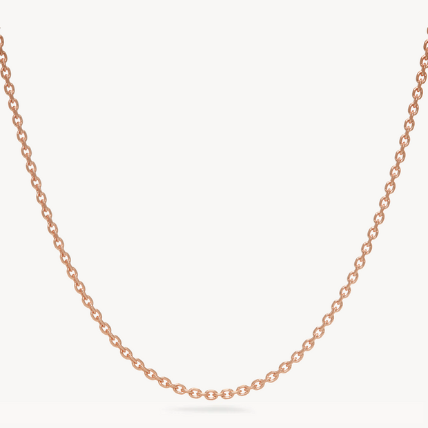 Rolo Slider Chain Rose Gold
