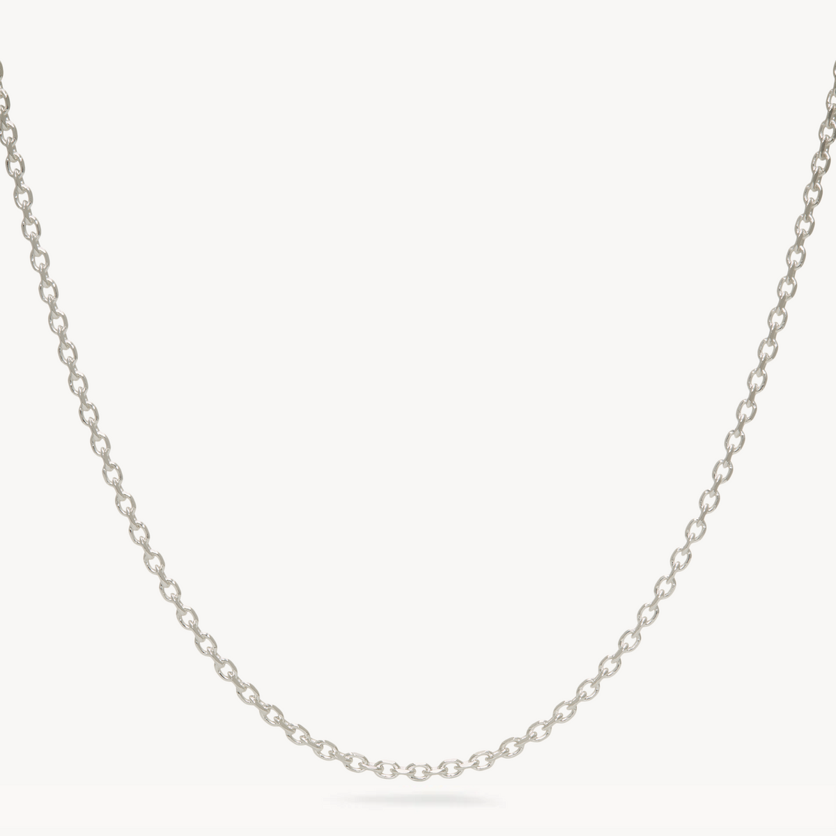 Rolo Slider Chain Silver