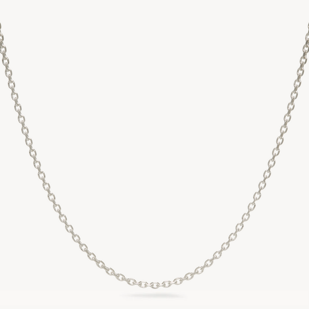 Rolo Slider Chain Silver