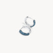 September Birthstone Always On Hoop Earrings