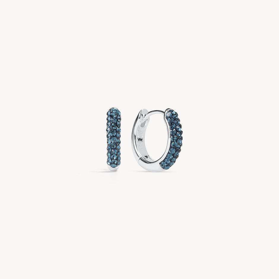 September Birthstone Always On Hoop Earrings