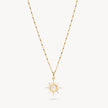 Supernova Moonstone Pendant Necklace
