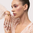 Warm Gradient Charm Base Bracelet on model