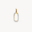 Sparkle Reversible Charm White